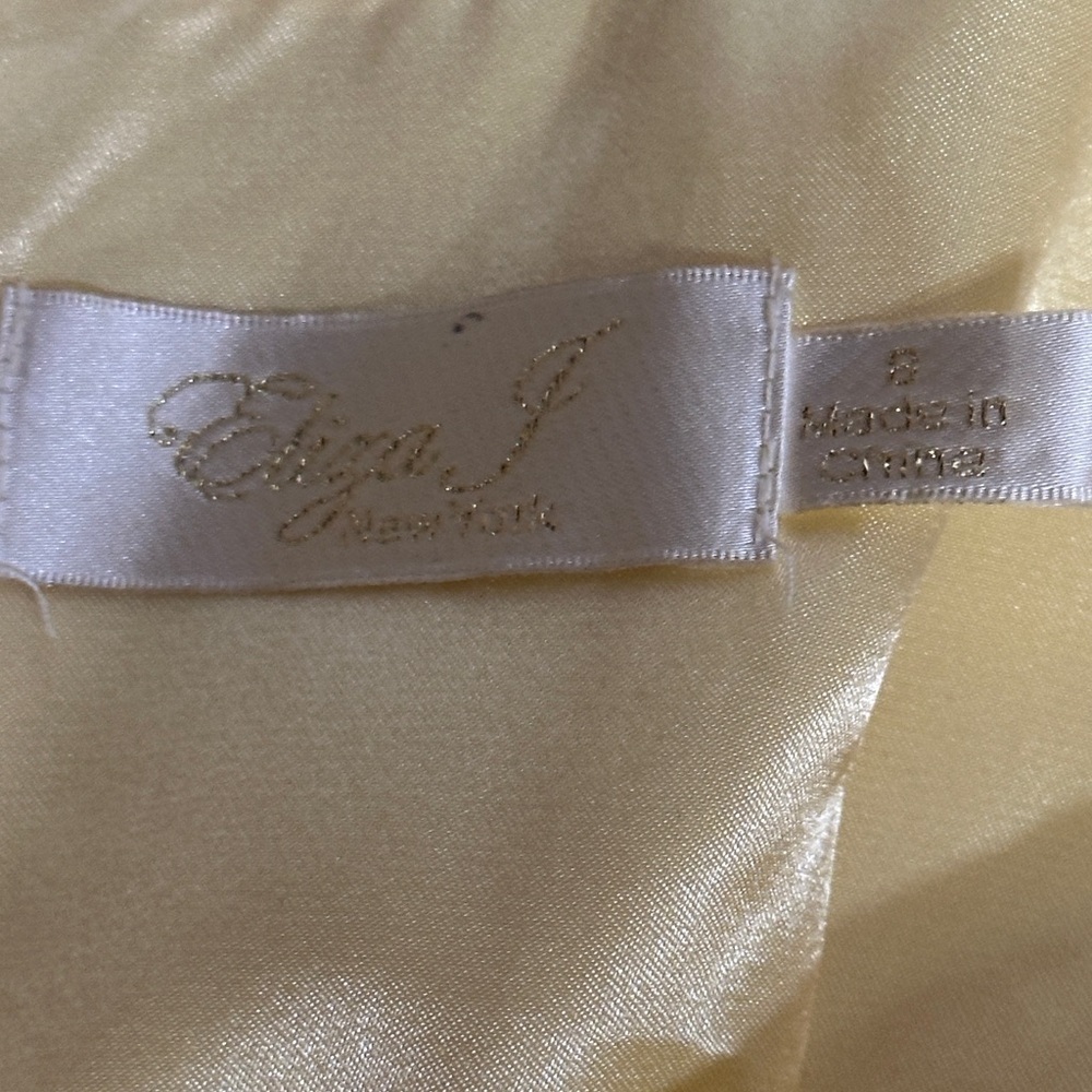 Eliza J Yellow Maxi Dress - Picture 6 of 8